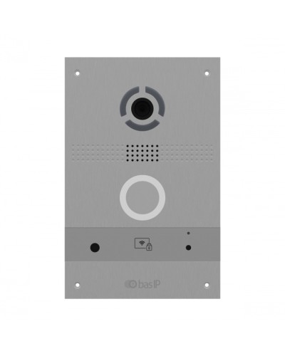 Панель вызывная индивидуальная BAS-IP AV-08FB SILVER в Чите Вызывные видеопанели малоабонентные Pintop.ru