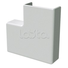 Угол плоский белый 22x10 DKC (00407R)