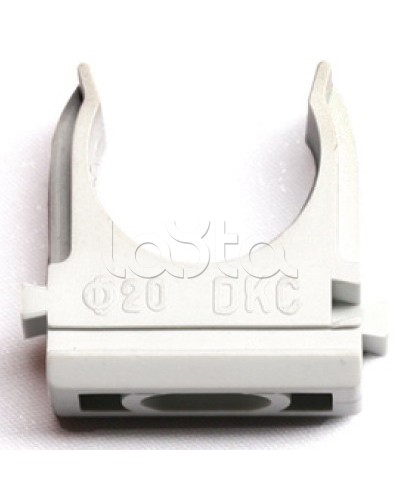 Держатель с защелкой, д.20 мм DKC 51020 в Чите Держатели, клипсы, скобы Pintop.ru