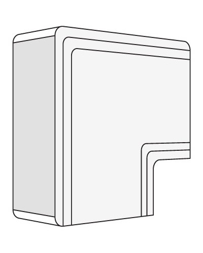 Угол плоский NPAN 25x30 мм DKC 01737 в Чите Аксессуары для кабель-канала Pintop.ru