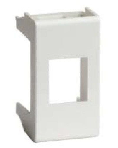 Адаптер для разъемов KEYSTONE 1 модуль DKC (45007) в Чите Патч-корды и пигтейлы Pintop.ru