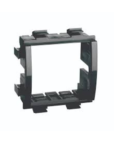 Каркас под 2 модуля Brava, чёрный DKC (F0000MB) в Чите Блоки розеток Pintop.ru