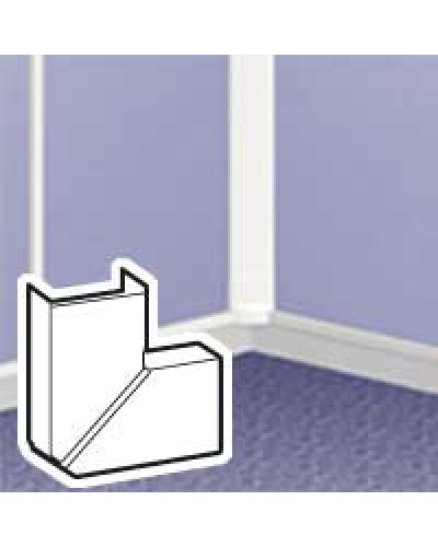 Угол плоский 40x12.5 Legrand 033316 в Чите Аксессуары для кабель-канала Pintop.ru