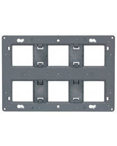 Суппорт Mosaic на 2x6, 2x8 или 2x3x2 модулей LEGRAND 080266 в Чите Аксессуары для кабель-канала Pintop.ru