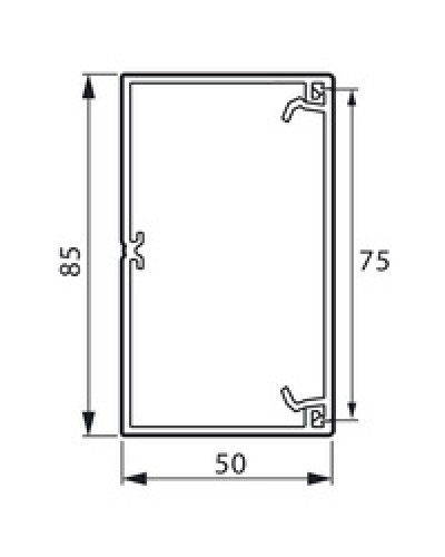 Кабель-канал METRA 85x50 Legrand (638080) в Чите Кабель-канал Pintop.ru