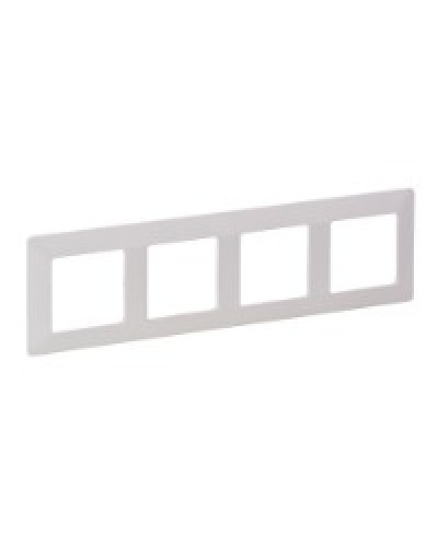 Рамка - Valena™ Life - 4 поста Legrand 754004 в Чите Аксессуары для кабель-канала Pintop.ru